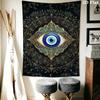 Evil Eye Wall Tapestry Aesthetic Wall Hanging Printed Fabric Blanket Decorative Tapestries for Bedroom Living Room Home Decor