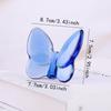 Creative Crystal Butterfly Ornament - Large Butterfly Design for Desk, Wedding, or Anniversary Decor