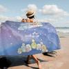 Cartoon Pink Sumikko Gurashi Microfiber Blanket Quick Drying Beach Towels Oversized Printing Super Absorbent Pool Towel Blanket