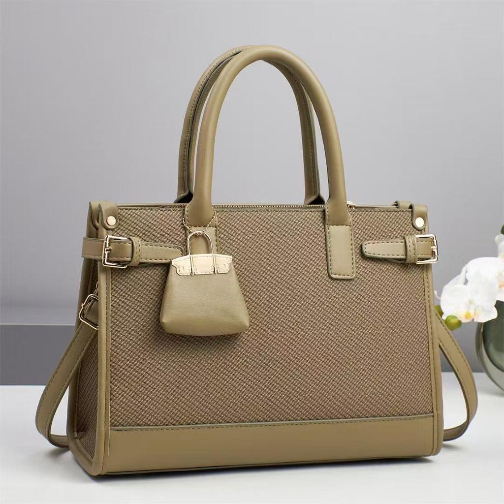 New Fashion Handbag Women's Large Capacity Atmospheric Middle-aged Mom Bag Women's Crossbody Bag Commute