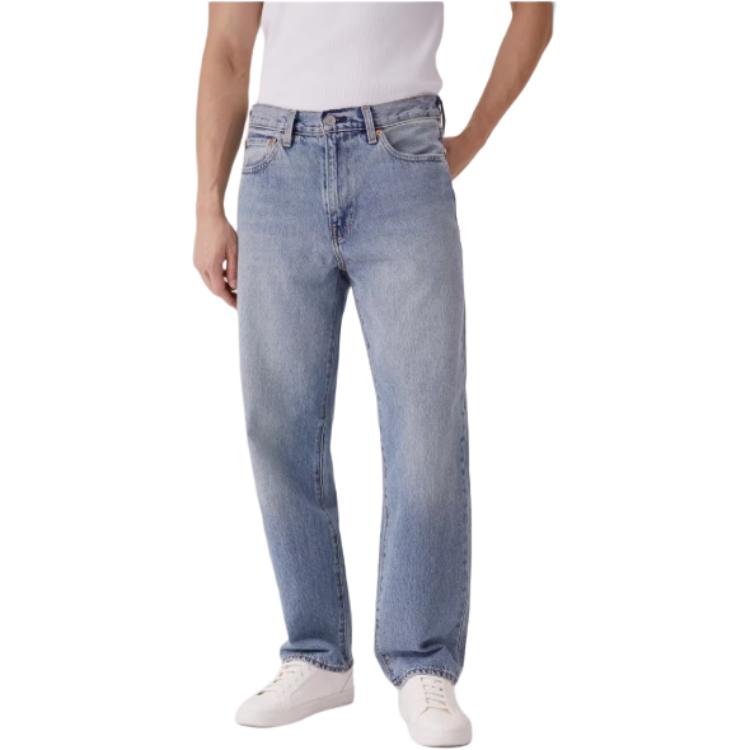 Levi's Jeans Men's Light Blue Moderate Straight Fit Pants 29037-0081