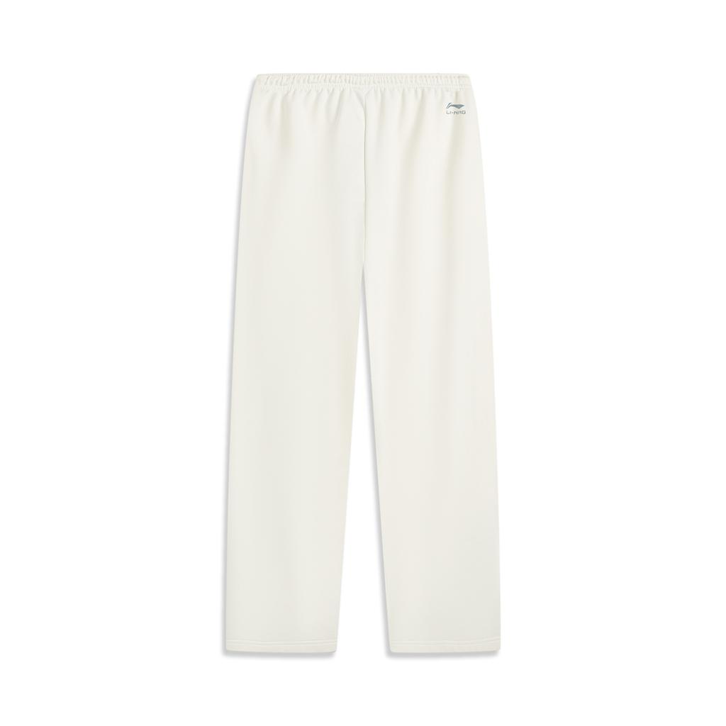 Li-Ning Comfortable Loose Breathable Casual Pants Women Bottoms Off-White AKLV270-2
