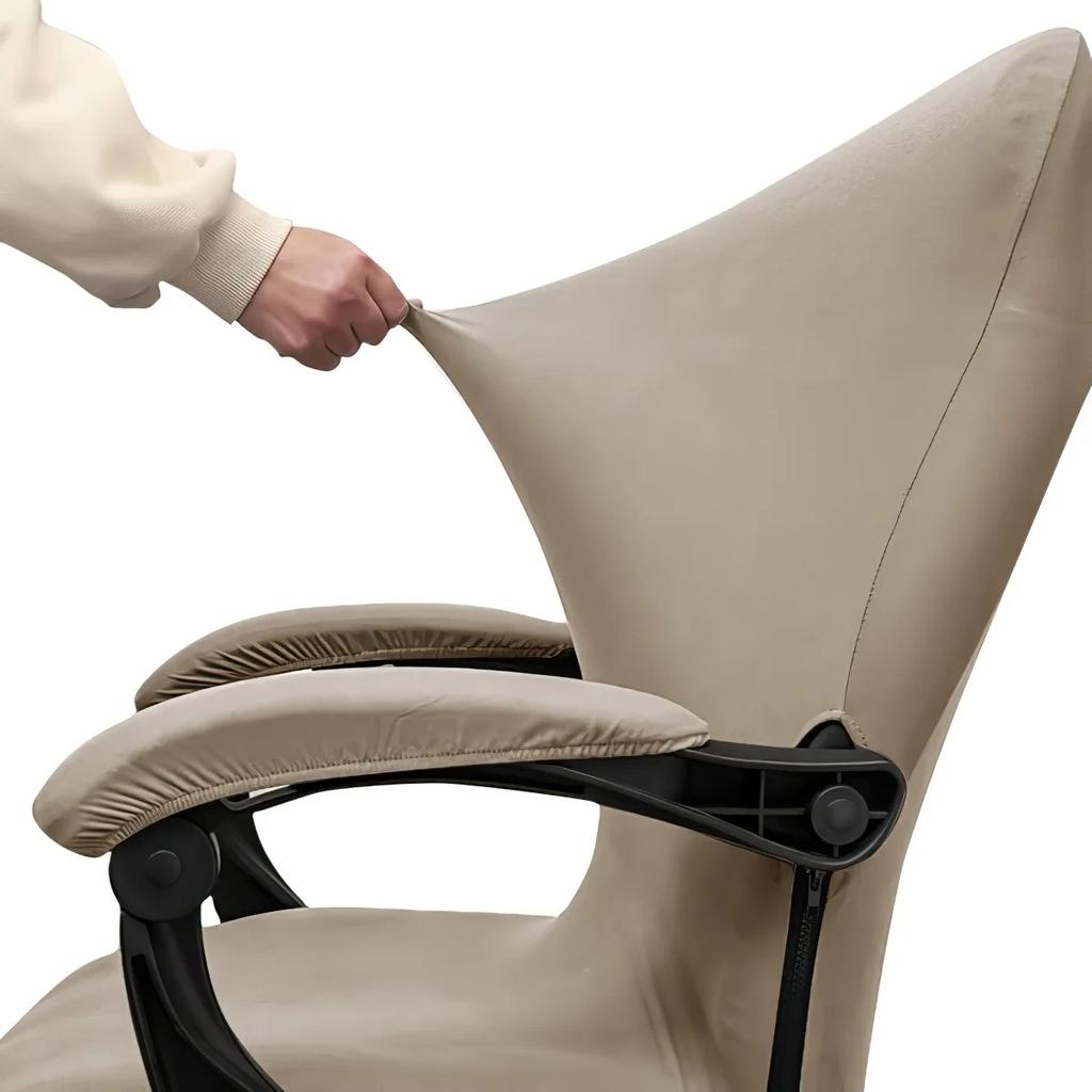 1PC Office Stretch Spandex Chair Covers Anti-dirty Computer Seat Chair Cover Removable Office Seat Chair Slipcovers