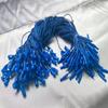 100Pcs Hang Tag Strings Firmly Tear-resistance Clothes Tag Ropes with Fastener Hook Daily Use