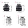 Easy Installation Belt Pulley Double Grooves Pulley A Belt for 168F 170F 7HP Replacement Engine Pulley 19mm/20mm Bore