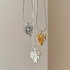 Adjustable Necklace with Silver Pine Cone Charm for Everyday Wear Versatile Styling Comfortable Designs