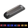 Anti-Theft Alarm LED Light for Car Motorcycles Solar Power in-Night Caution Lamp LED Flashlight Indicator Strobe Warning Light