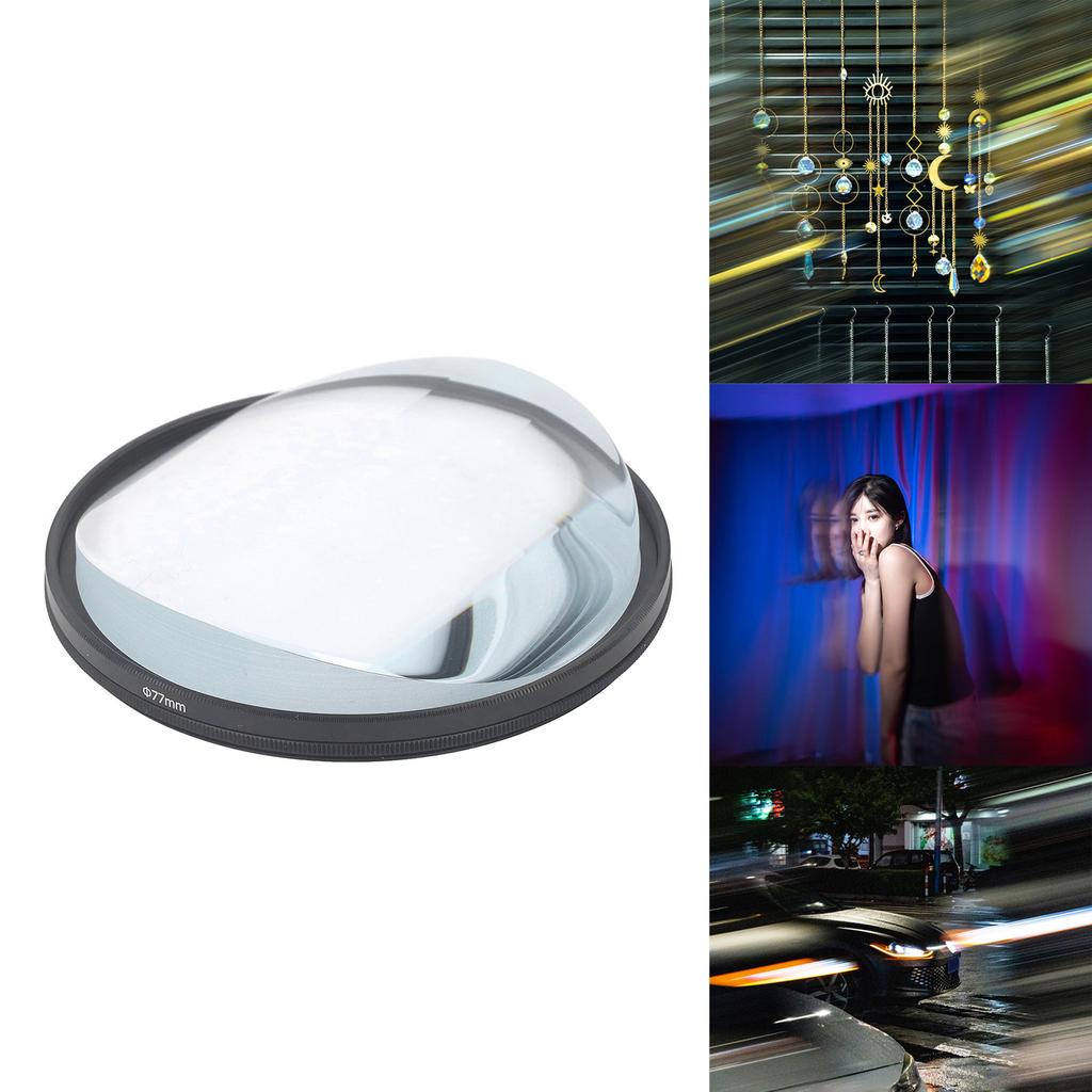 Sprint Stretch Camera Filter Optical Glass Motion Effects Prism Foreground Bokeh Fractal Filter for SLR Camera Accessories