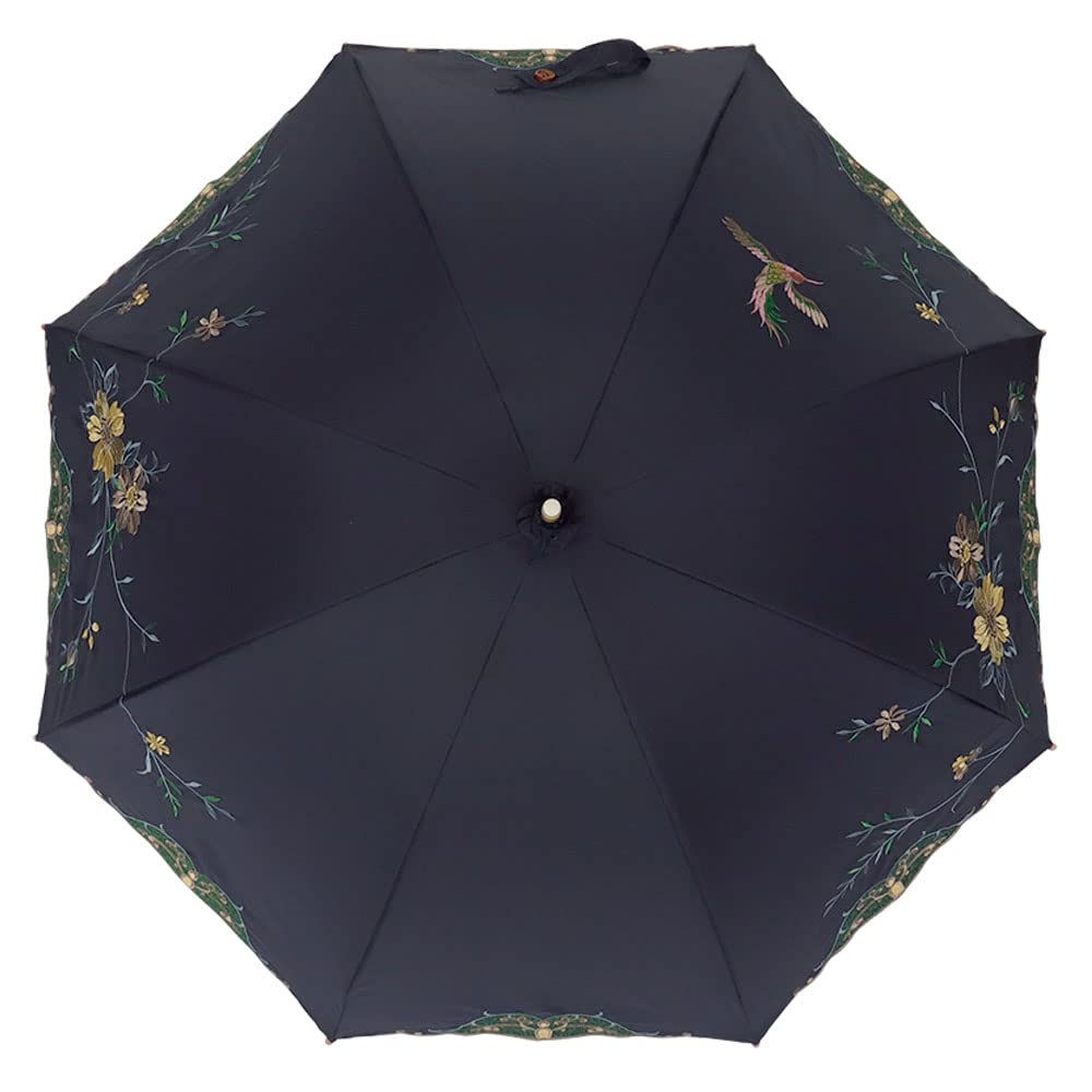 Actress Long 1st Class Light Heat Heat UV Umbrella for Both Sunny and Rainy Special Double Layer and [Chinoiserie Modern] Parasol, Parasol, Parasol,