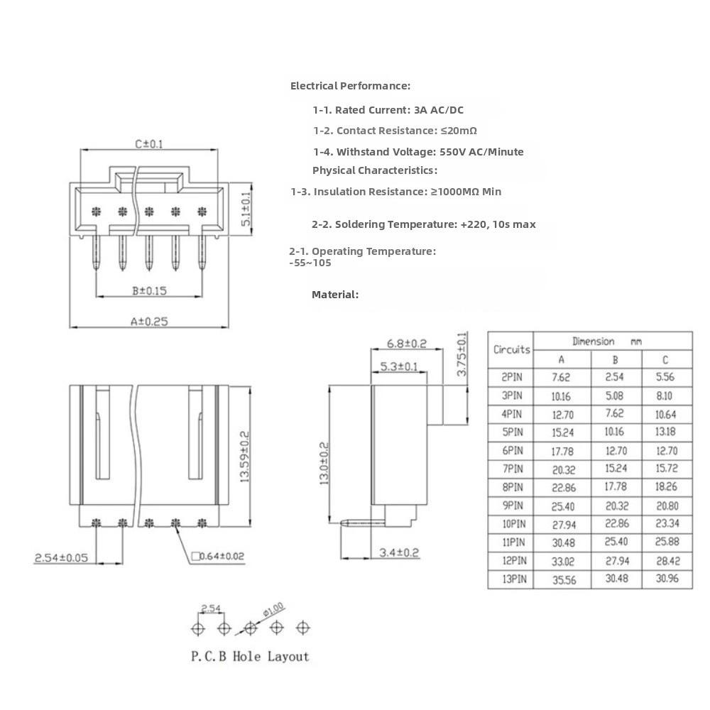 5Sets Single Row Dupont Connector Kit With Buckle Dupont Connector New Connector Kit LED