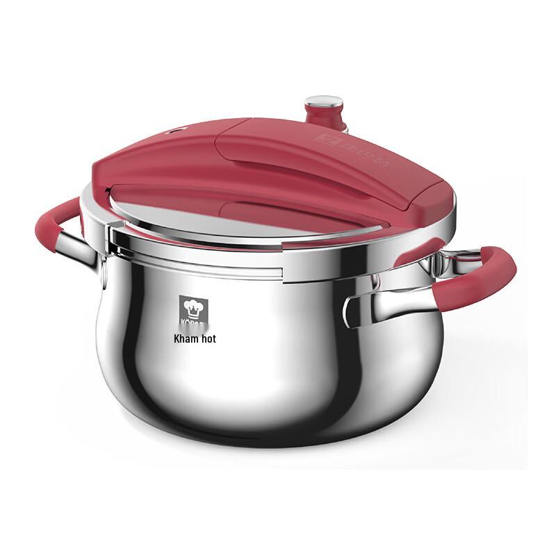 Kobach 22cm Pure Titanium 5.8L Pressure Cooker