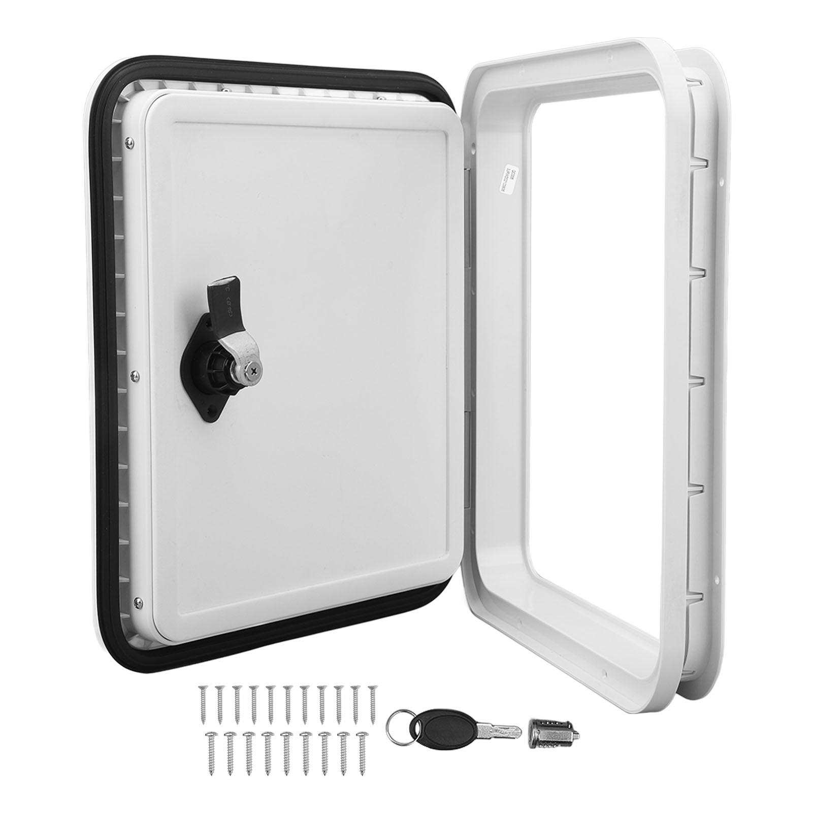 

297x350мм Морской люк доступа Закругленный люк палубы лодки Люк доступа к отсеку для хранения для автодома