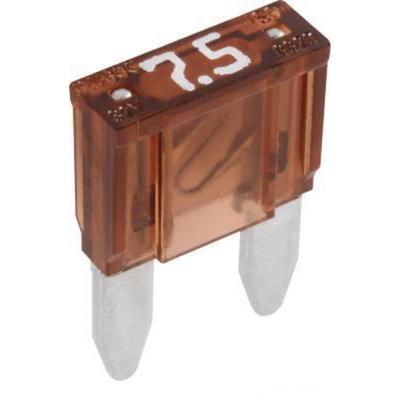 Mini Flat Plug Fuse 32V 1x7.5A 10.9x16.3mm Brown