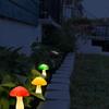 Outdoor Solar Garden Lights Cute Mushroom Shape Decorative Lamp LED Waterproof For Yard Backyard Lawn Path