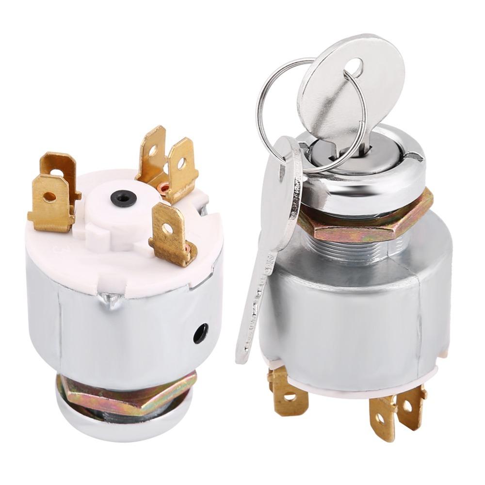 ON OFF Start Ignition Switch 12V Engine Start Switch Car Ignition Switch  For Car Motorcycle Boat
