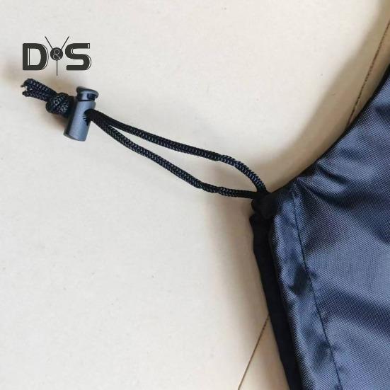 Geantă de suflare a frunzelor din țesătură Oxford 420D, impermeabilă, pentru colectarea resturilor de suflantă de frunze. Geantă universală de depozitare cu fermoar de jos pentru suflarea de frunze în curte.