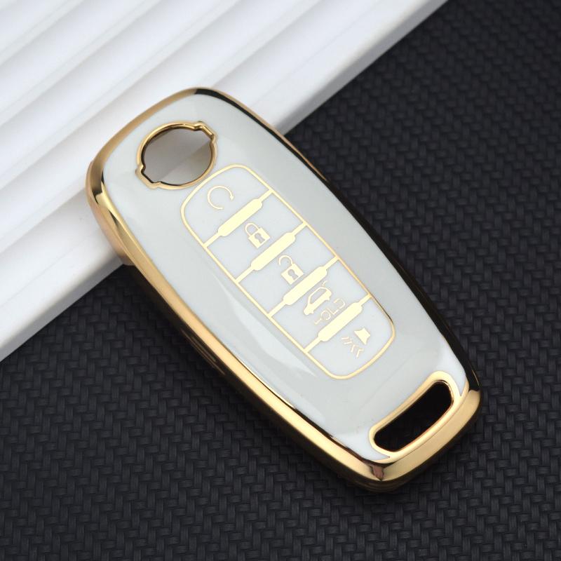 Husă pentru chei TPU cu 5 butoane NOU pentru Nissan Rouge Kicks Pathfinder J12 Ariya Altima Rogue Qashqai Bluebird Sylphy 2023 Accesorii Husă pentru chei