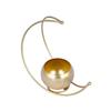 Metal Flower Vase Diwali Gift Items for Home Decoration Tabletop, Side Table, Living Room, Home Office Decoration, Home Decorative Items, 22.86 Cm
