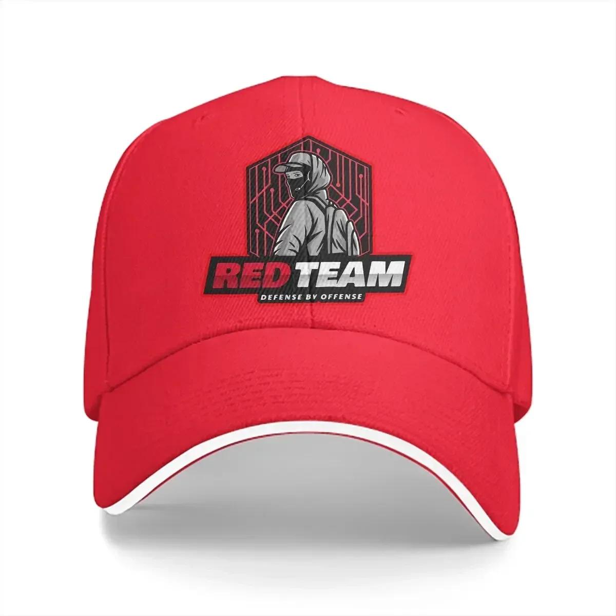 Dad Hats Cyber Security Red Team Defense by Offense Mens Hat Sun Visor Baseball Caps Linux Operating System Peaked Cap One Size