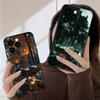 A car in the rain For iPhone 16 E 15 P ro 14 13 Plus 12 mini 11 Pro Max XR Xs M ax X 7 8 6 6S 2022 16E silicone soft phone case