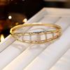 Fashionable Hollow Women's Light Luxury and High-end Versatile Zircon Trend Bracelet