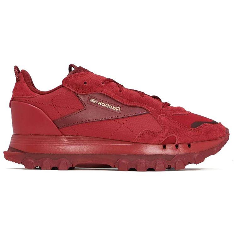 Cardi B X Reebok  Classic Leather Triathlon Red Women Sneakers H00683