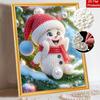 Christmas Snowman Pearl Painting Art Painting Kit Handmade Diy Home Decoration Painting