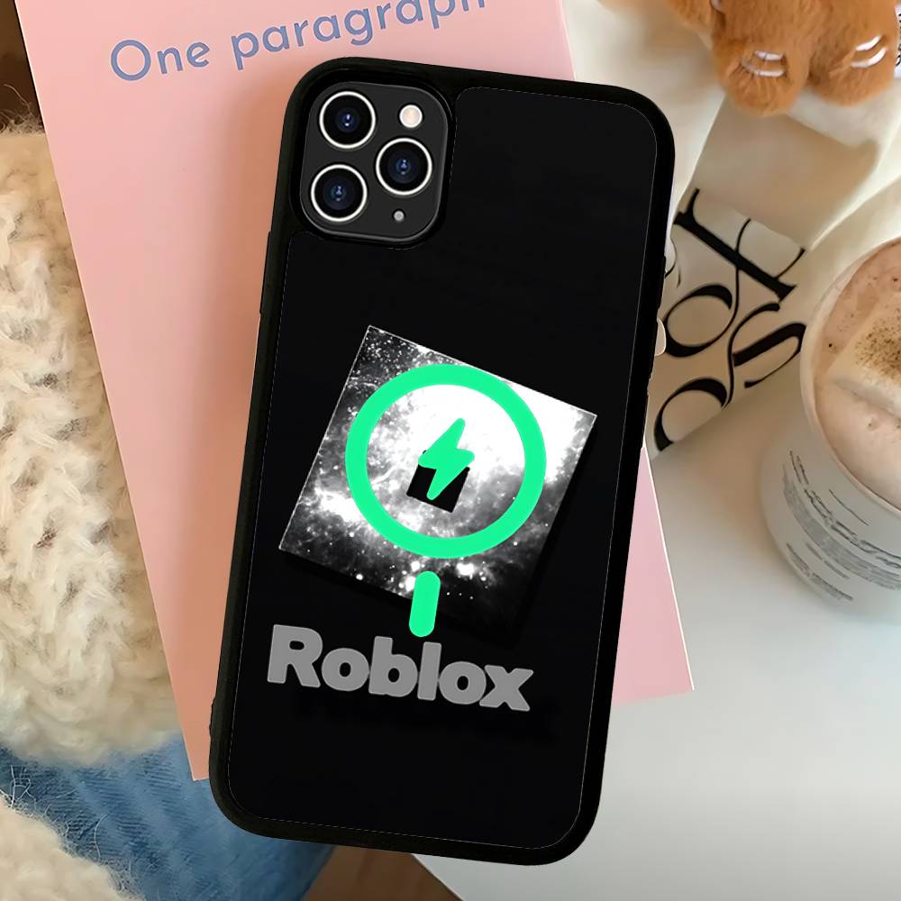 EZ27 R-Robloxs For Magsafe Magnetic Wireless For IPhone 16 15 14 13 12 11 17 Pro Max Plus Phone Case