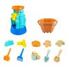 5/7 Stuks Kinderen Strand Zand Speelset Schep Emmer Zeef En Schildpad Vorm voor Zandbak Tuin Plastic Zomer Buiten Speelgoed voor Peuters Kinderen