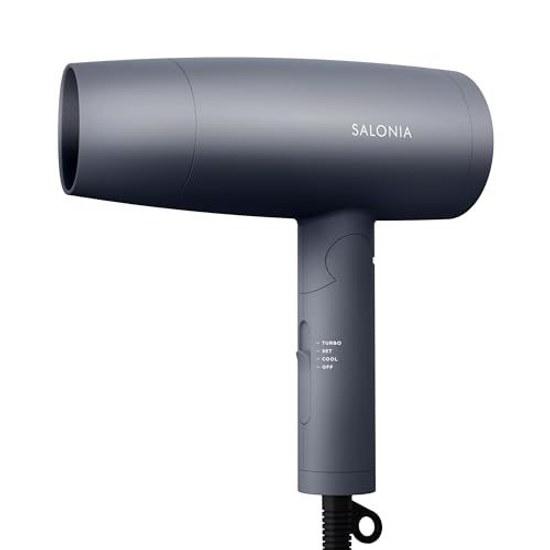 SALONIA Speedy Ion Dryer High Airflow Quick Dry Lightweight Negative Hair SL-013AGR Gray