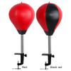 Desktop Punching Bag Wall-Mount Punching Ball Stress Relief Boxing Training Bag with Clamp Portable Speed Bag for Kids Adults