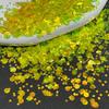 Ultra-Thin Fluorescent Color Large Sequin Nail Art Decorations – Handmade DIY Toy Accessories
