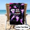 Custom Name K-Pop Idol Dreamscape Microfiber Beach Towel Super Soft & Absorbent for Bath, Beach, Travel  Bath Time Accessory, Fan Gifts