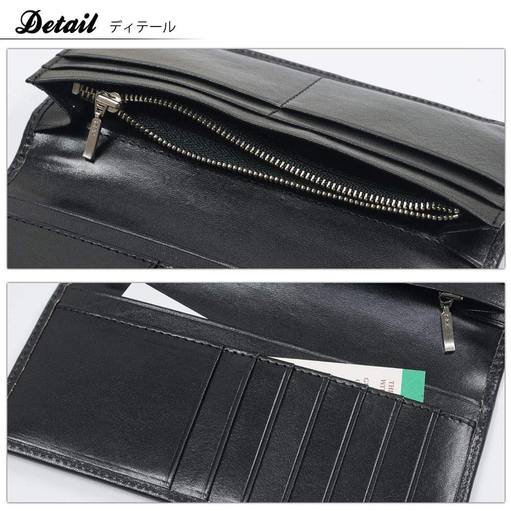 Lee Long Genuine Italian Leather with Coin Chocolate Men's Wallet, (Cowhide), Pocket, 520270,