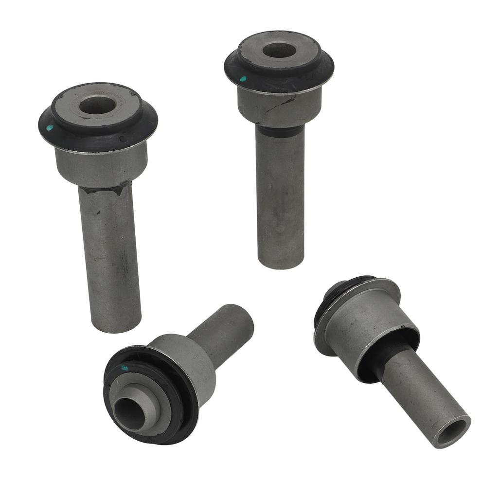 4PCS Car Subframe Bushing 54466 JD000 Carbon Fiber Lightweight Rust Proof Colorfast Replacement For Juke F15 2011‑2015