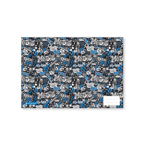School Buzz A4 Book Covers (Pack of 6) (Rocking)