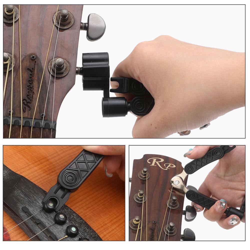 Guitar Accessories Kit: Strings, Capo, Plectrum & 3-in-1 String Change Tool