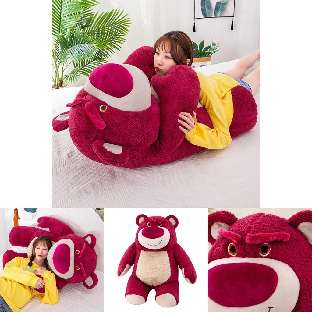 Cuddly Toy Story Lotso Strawberry Bear Plush Toy Stuffed Doll Gift For Kids