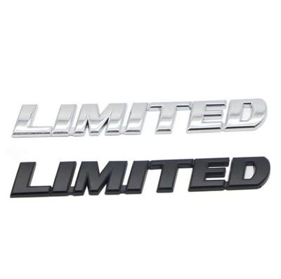 Toyota Highlander Limited Edition 4WD Off-Road Metal Car Decal Sticker