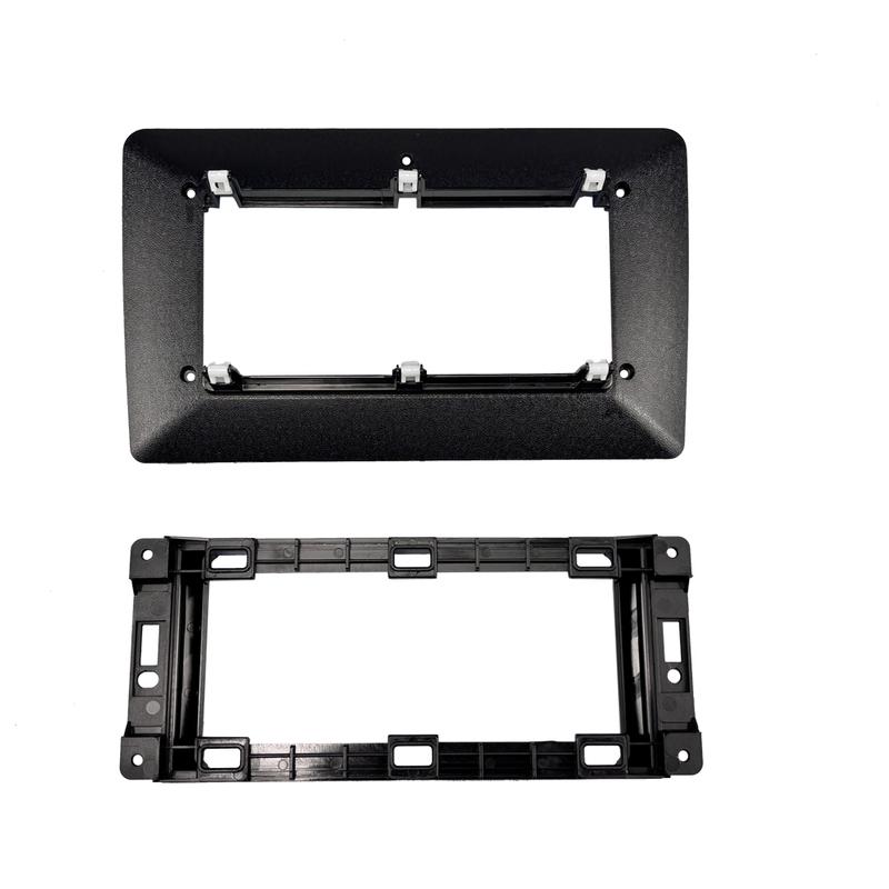 Car Android Radio Frame For Jeep Commander Compass Grand Cherokee Wrangler/Unlimited 10 inch Stereo Panel Harness Wire