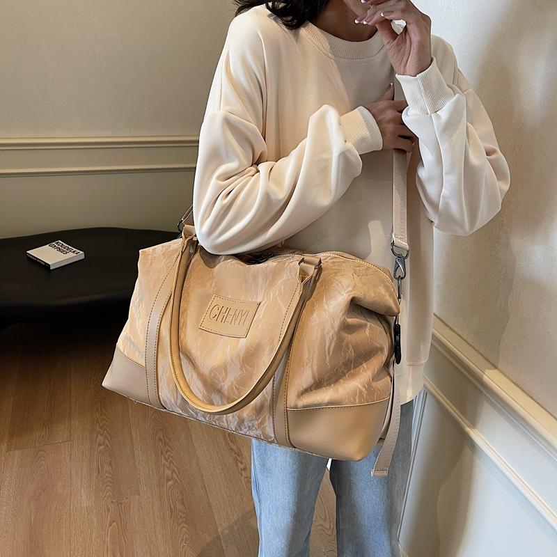 Hand Luggage Bag Women's Short-Distance Travel Bag Large Capacity Shoulder Fitness Bag Storage Bag