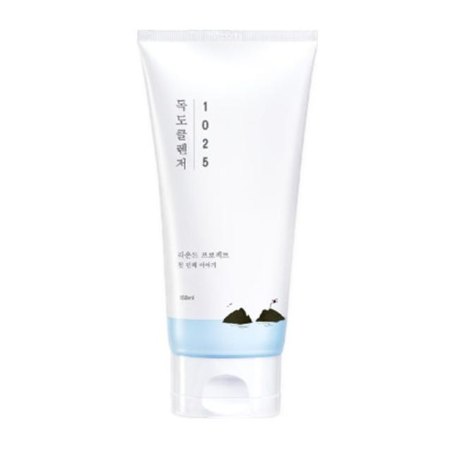 Round Lab 1025 Dokdo Cleanser 150ml – Gentle Low-pH Hydrating Facial Cleanser 150ml