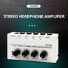 MultiDevice Audios Splitter Compactly Headphone Amplifier For Audios Engineers And Musicians High Fidelitys Sound Output