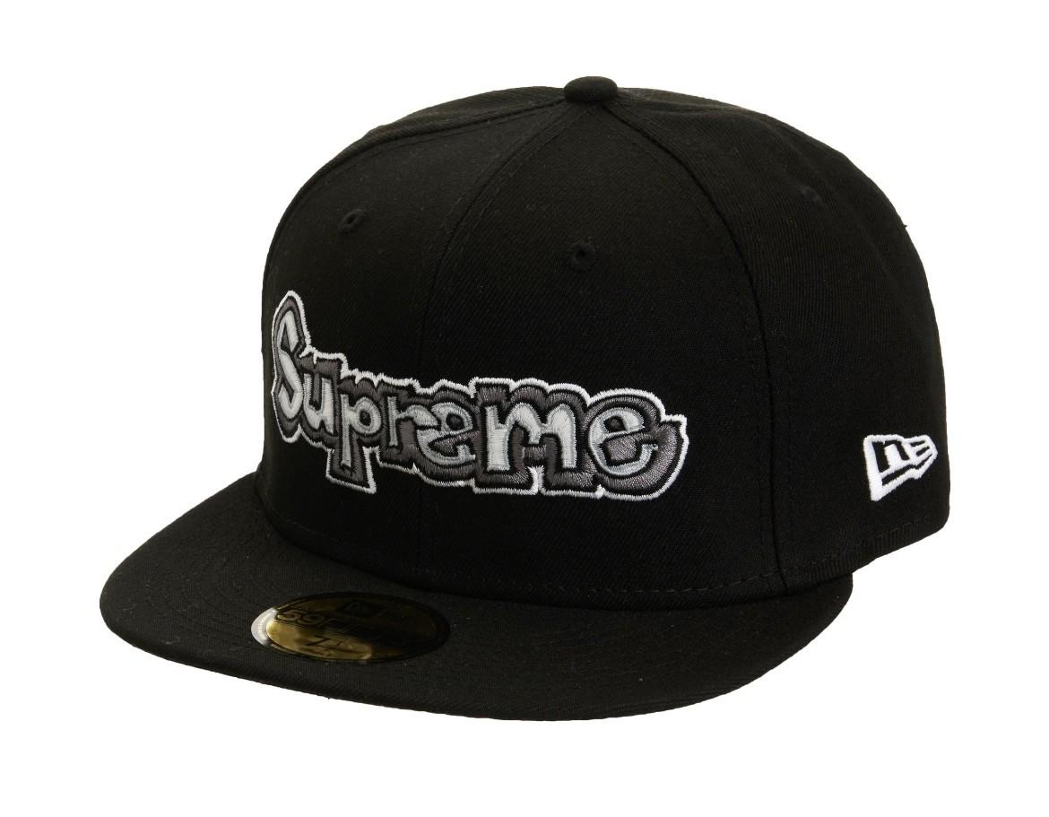 Supreme Gonz Logo New EraA Black 7 1/4
