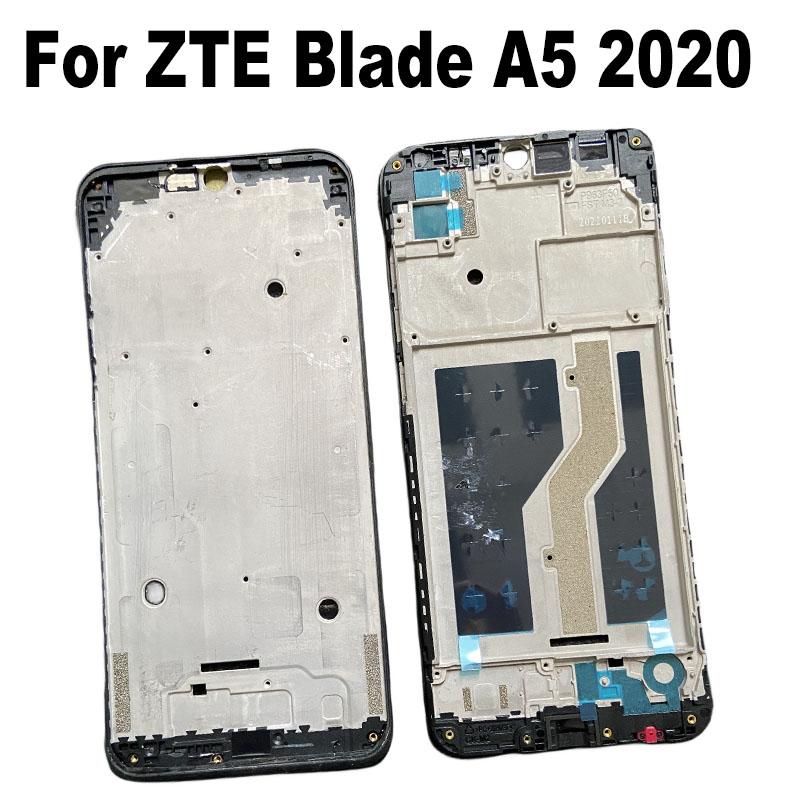 For ZTE Blade A5 2020 Middle Frame Front Frame Front Housing Bezel Chassis Faceplate Replacement Parts чёрный