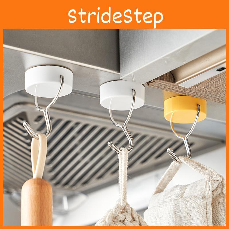 Magnetic Duty Heavy Hook No Drill Wall Mount Home Decor Kitchen Tool Bathroom