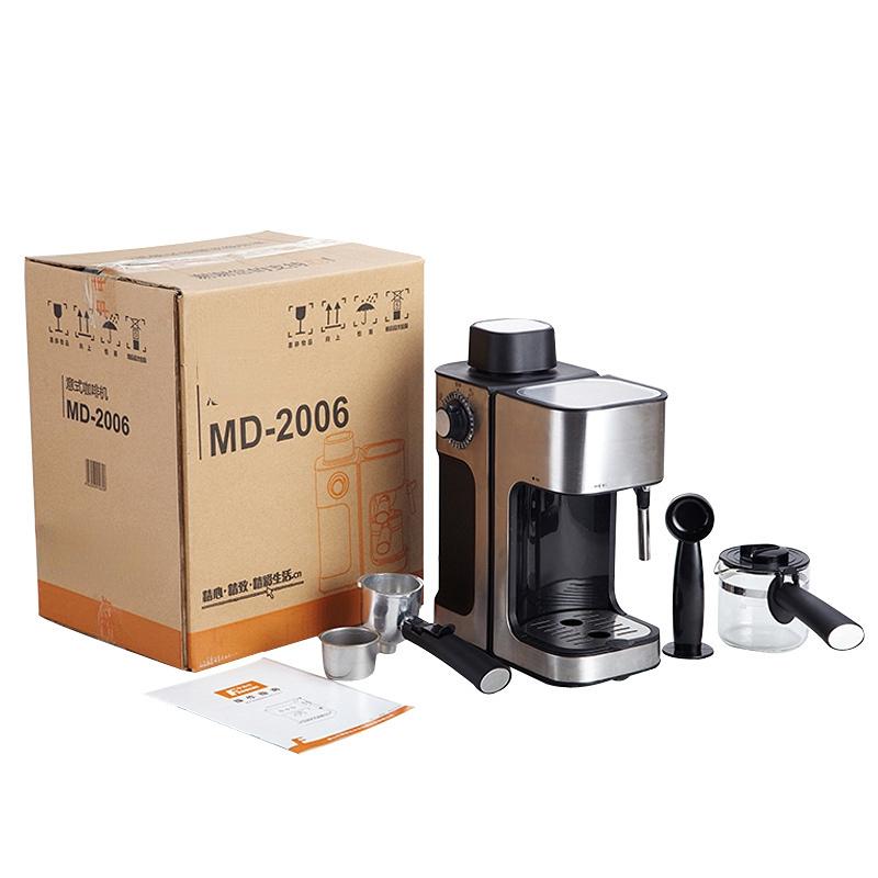 220V 800W Elektrický kávovar / Napěňovač mléka 5 šálků Kancelářské Espresso Italský styl Automatická izolace Elektrický kávovar