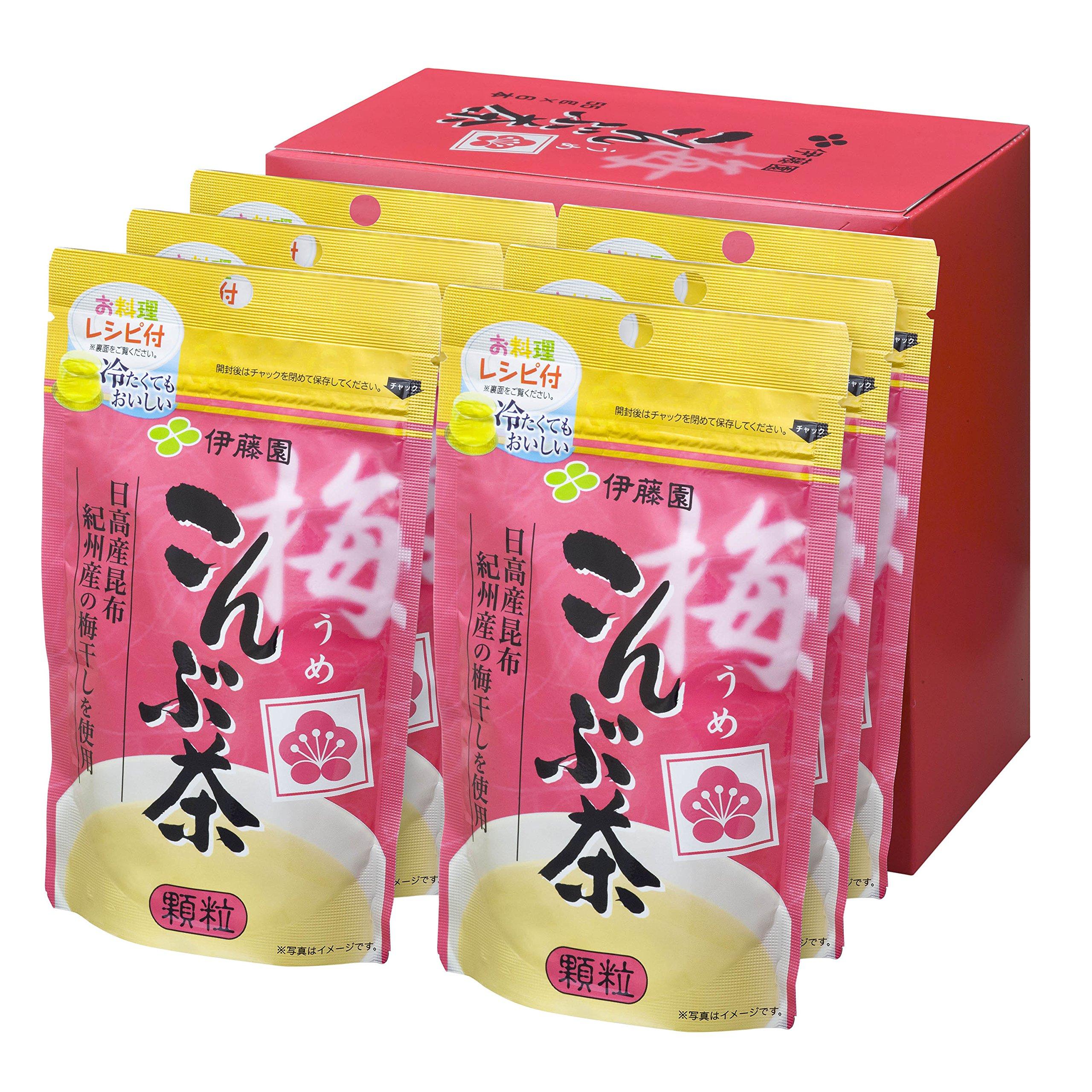 Itoen Plum and Kombu Tea 55g x 6 bottles