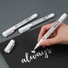 Waterproof White Marker Pen Non Erasable Art Painting Marker Pen 1mm Paint Pen