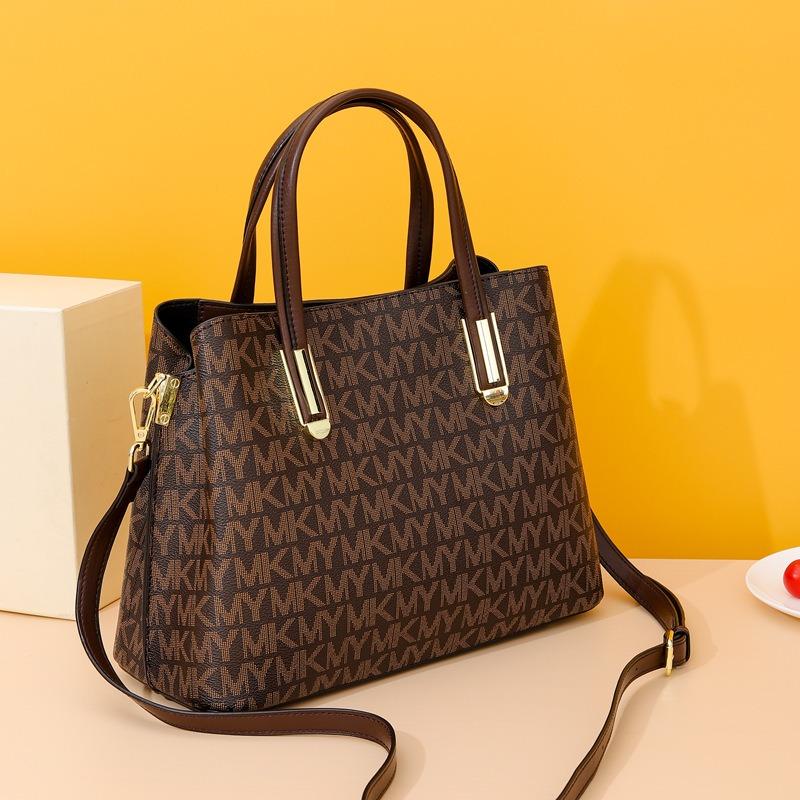 Retro nowa damska torba duża pojemność nadruk z literami torebka damska torba na ramię na dojazdy do pracy torba listonoszka